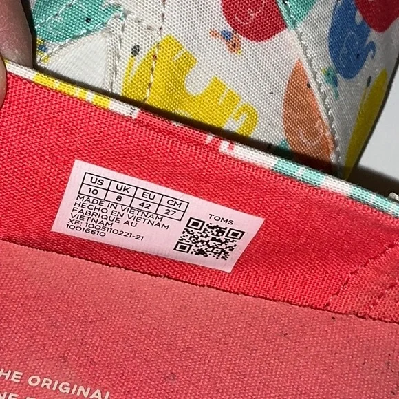 TOMS, Elephant Aspargata, Size 10 - Picture 11 of 12